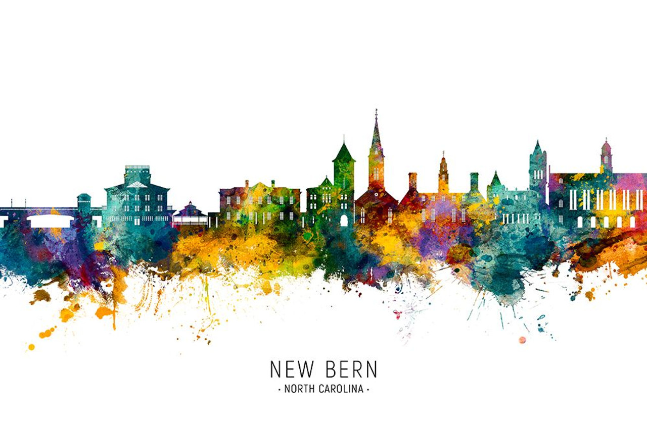 New Bern NC skyline